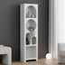 biblioteca Bibliotecă Emersi, Alb, 48x35x180 cm