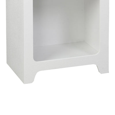 Bibliotecă Emersi, Alb, 48x35x180 cm, foto produs 6