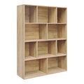 Biblioteca Evergin, Stejar, 100x30x135 cm, perspectiva suplimentara