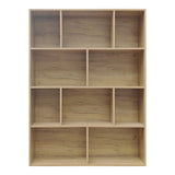 Biblioteca Evergin, Stejar, 100x30x135 cm