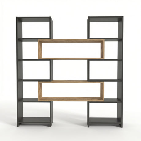 Bibliotecă de Colț Multifuncțională, 163 x 150 x 22 cm