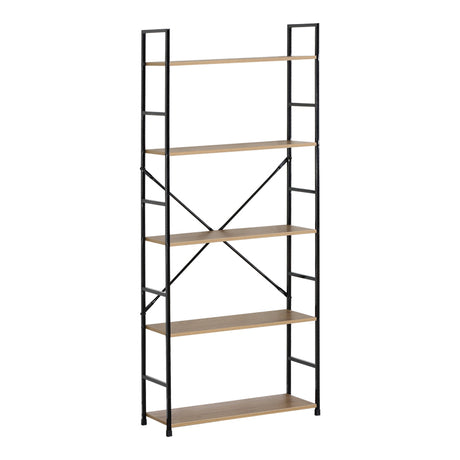 Biblioteca Manlo, Metal, 59x24x144 cm