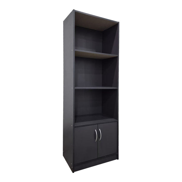 Biblioteca moderna Tekaro, Lemn, Diverse culori, 60x29x166 cm