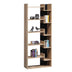 Biblioteca Naya Natural-antracit 72x30x182 cm