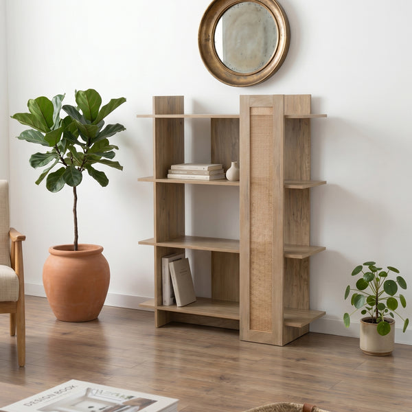 Biblioteca Oslo, Sonoma, 75x32x95 cm