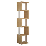 Biblioteca Piri , 35x30x161 cm - Natural