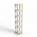 Biblioteca Polka Bookshelf, Auriu, 31x179x32 cm
