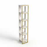 Biblioteca Polka Bookshelf, Auriu, 31x179x32 cm
