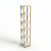 Biblioteca Polka Bookshelf, Auriu, 31x179x32 cm