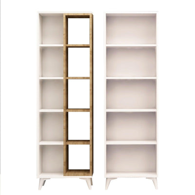 Biblioteca Potenza, Stejar, 25x162x50 cm
