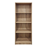 Bibliotecă practică Kendy, Modern, Lemn, Sonoma, 60x30x167 cm - SONOMA
