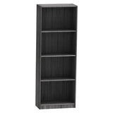 Biblioteca Presley, Gri inchis - Sonoma, 60x30x167 cm - Gri inchis