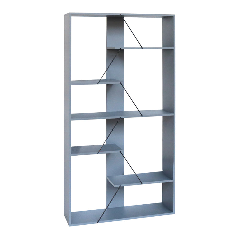 Biblioteca Tars, Gri, 84x26x154 cm