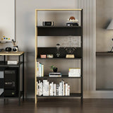 Biblioteca Tiran, Gri, 90x120x34 cm