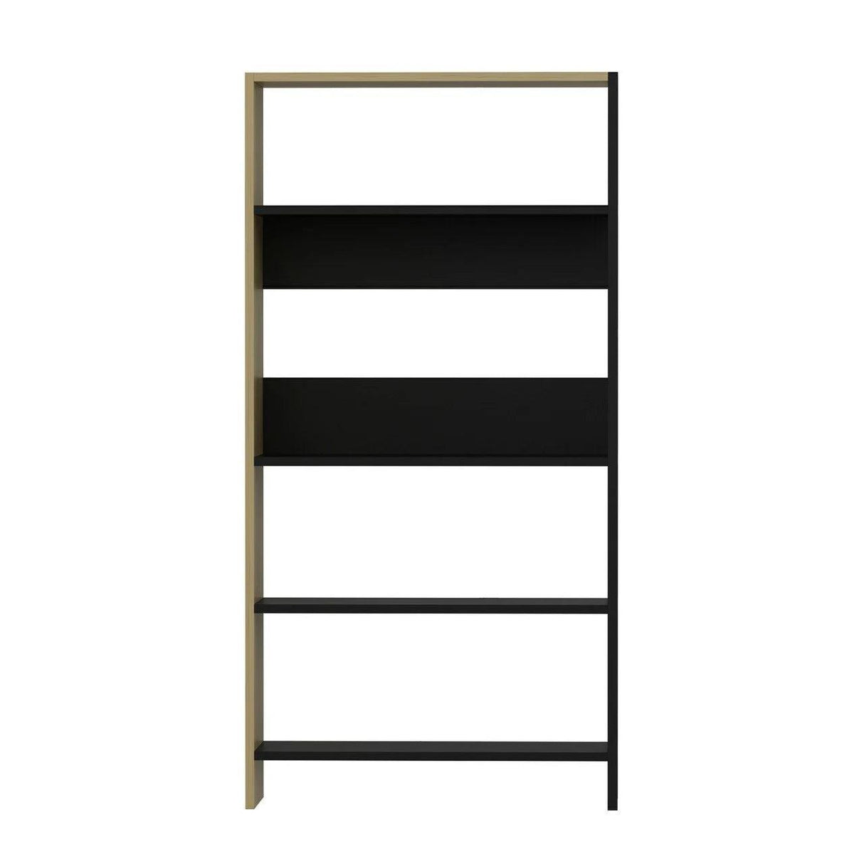 Biblioteca Tiran, Gri, 90x120x34 cm