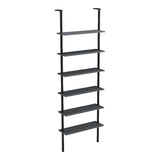Biblioteca Wall bookcase Dimmo, Metal, 60x20x180 cm - Antracit