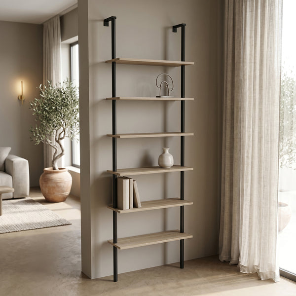 Biblioteca Wall bookcase Dimmo, Metal, 60x20x180 cm