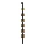 Biblioteca Wall bookcase Dimmo, Metal, 60x20x180 cm - Sonoma
