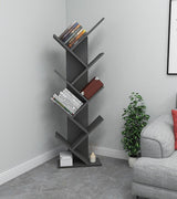 Biblioteca Zermat, Gri, 46x128,5x22 cm