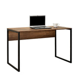 Birou Adore Connect cu picior metalic, 120x60x75 cm - Maro