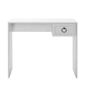Birou Adore Hampton, cu sertar, Alb, 90x75x51 cm, detaliu produs