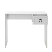 Birou Adore Hampton, cu sertar, Alb, 90x75x51 cm, foto produs