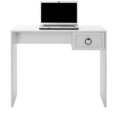 Birou Adore Hampton, cu sertar, Alb, 90x75x51 cm, foto produs 6
