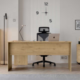 Birou Adore L Rio Office, Interschimbabil, Masa de colt, 160x75x144 cm - Natur