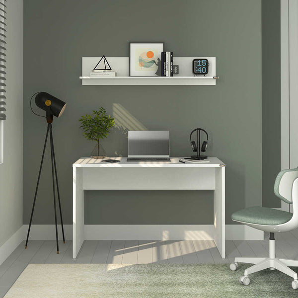 Birou Adore Office, Alb, 120x75x60 cm