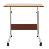Birou ajustabil, model Piper, Natural - Stejar, 60x69-90x40 cm - Natural