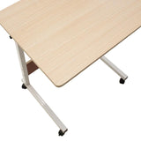 Birou ajustabil, model Piper, Natural - Stejar, 60x69-90x40 cm - Natural