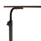 Birou ajustabil, model Piper, Natural - Stejar, 60x69-90x40 cm - Stejar