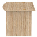 Birou Anze, Natural, 180x94x75 cm, imagine suplimentara