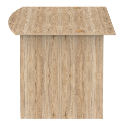 Birou Anze, Natural, 180x94x75 cm, imagine suplimentara