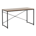 Birou Bailon Stejar cu metal negru 120x60x70 cm