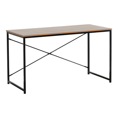 Birou Bailon Stejar cu metal negru 120x60x70 cm