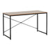 Birou Bailon Stejar cu metal negru 120x60x70 cm