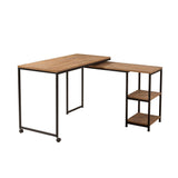 Birou Bera Study Desk, Stejar, 205x79x54.5 cm