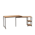 Birou Bera Study Desk, Stejar, 205x79x54.5 cm