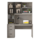 Birou-Biblioteca Citoro, bej 120x50x180 cm