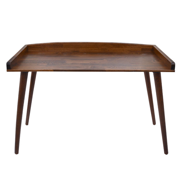 Birou Brady din lemn de pin Natural de nuc, 119x59x75 cm
