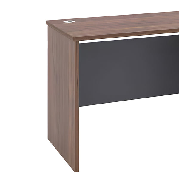 Birou Cassius, Gri inchis-nuc, 120x60x75 cm