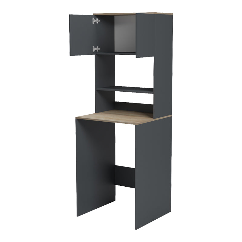 Birou Chaxe, Antracit, 65x33x184 cm, detaliu produs