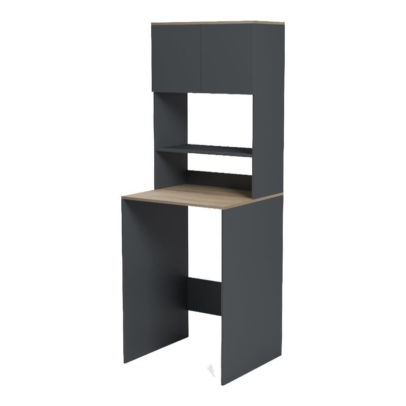 Birou Chaxe, Antracit, 65x33x184 cm, imagine produs 4