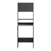 Birou Chaxe, Antracit, 65x33x184 cm, imagine produs 5