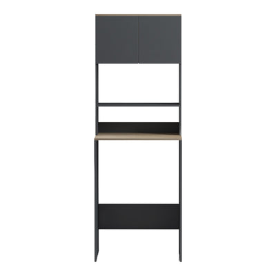 Birou Chaxe, Antracit, 65x33x184 cm, imagine produs 5