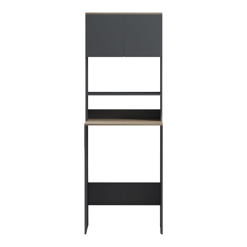 Birou Chaxe, Antracit, 65x33x184 cm, imagine produs 5