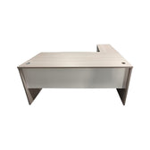Birou colt de lucru profesional Armadi, Sonoma-alb, 140x70x75 cm, perspectiva suplimentara
