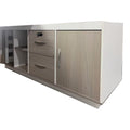 Birou colt profesional Armadi, Sonoma-Alb, 160x80x75 cm, foto produs 6