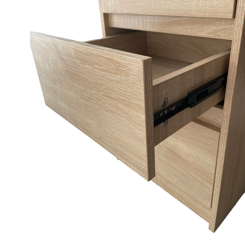 Birou cu biblioteca Cliner, Sonoma, 140x50x180 cm, imagine produs 5